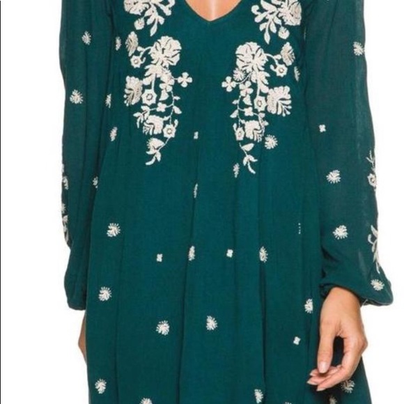 Free People Sweet Tennessee Embroidered Mini Dress - Picture 12 of 12